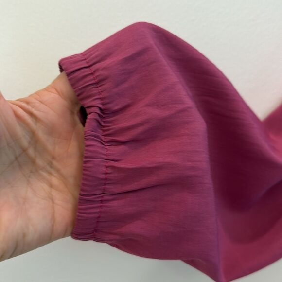 Lian Cotton? Midi Purple Lightweight Dress size Extra Large - Picture 5 of 9